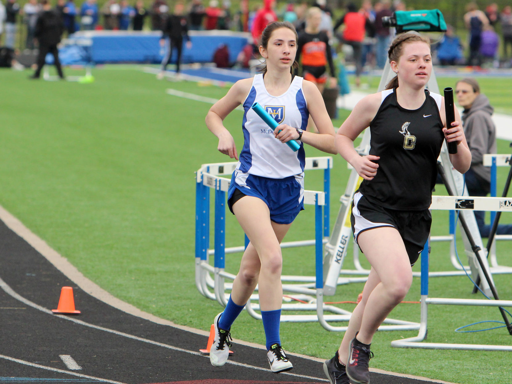 Division 3 track and field sectionals at Cameron 5-23-19